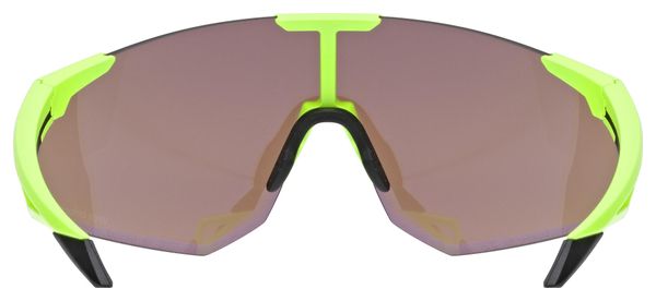 Lunettes Uvex Pace Perform S CV Jaune/Verres Miroir Bleu