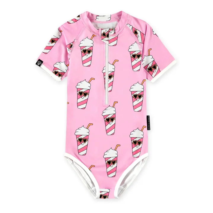 Beach & Bandits Maillot 1 Pièce Anti-UV Shake it | Rose