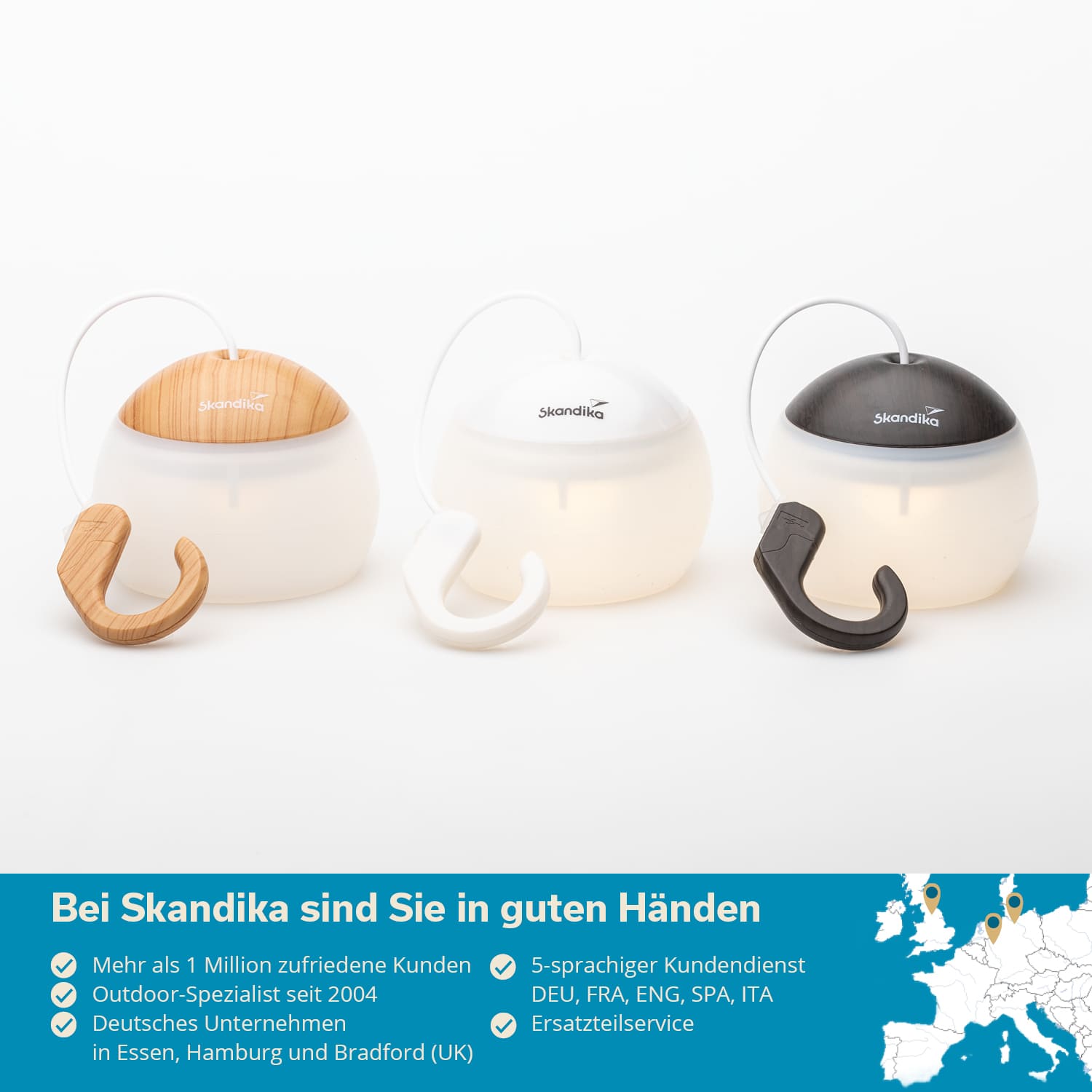Skandika Tufjord LED hanglamp - Black