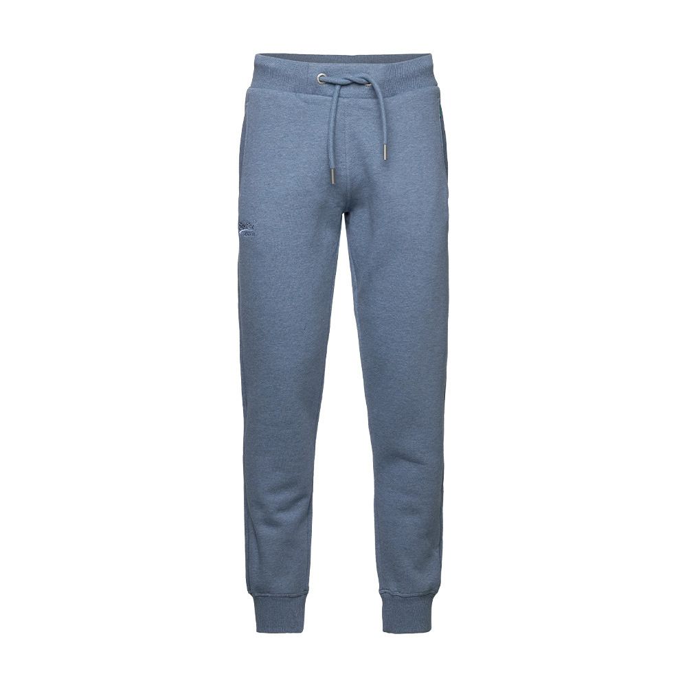 Superdry VINTAGE LOGO EMB - Jogging Homme vintage navy marl
