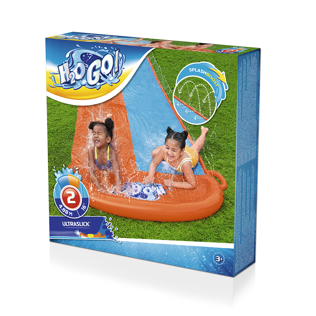H2OGO! 2 Personen Wasserrutsche 488cm