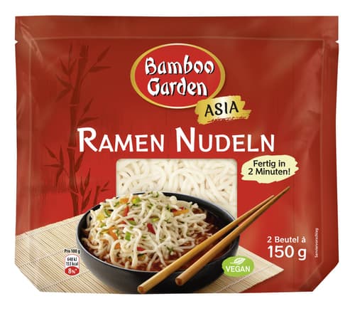 Bamboo Garden Ramen Nudeln vorgekocht