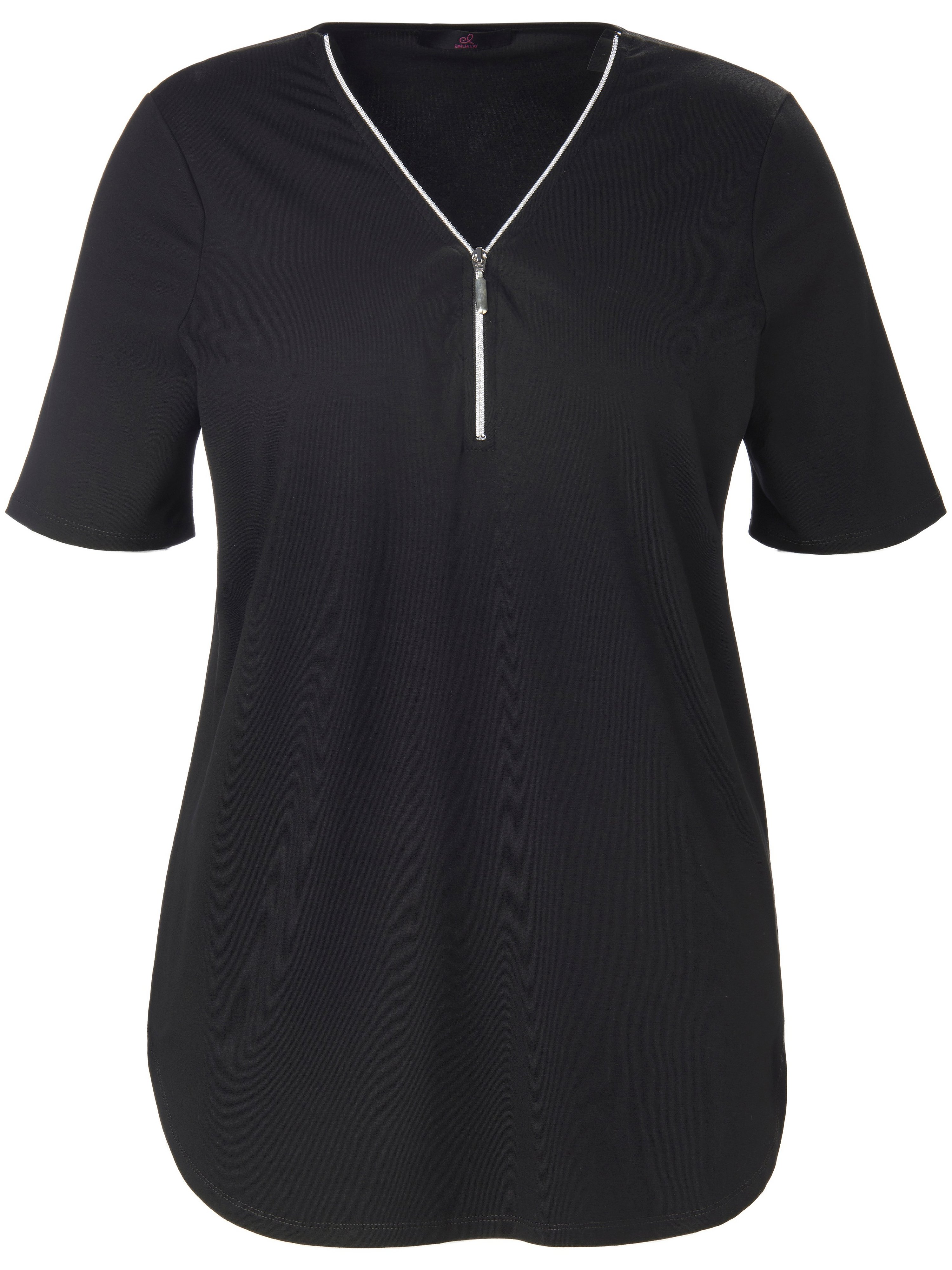 V-Shirt mit 1/2-Arm