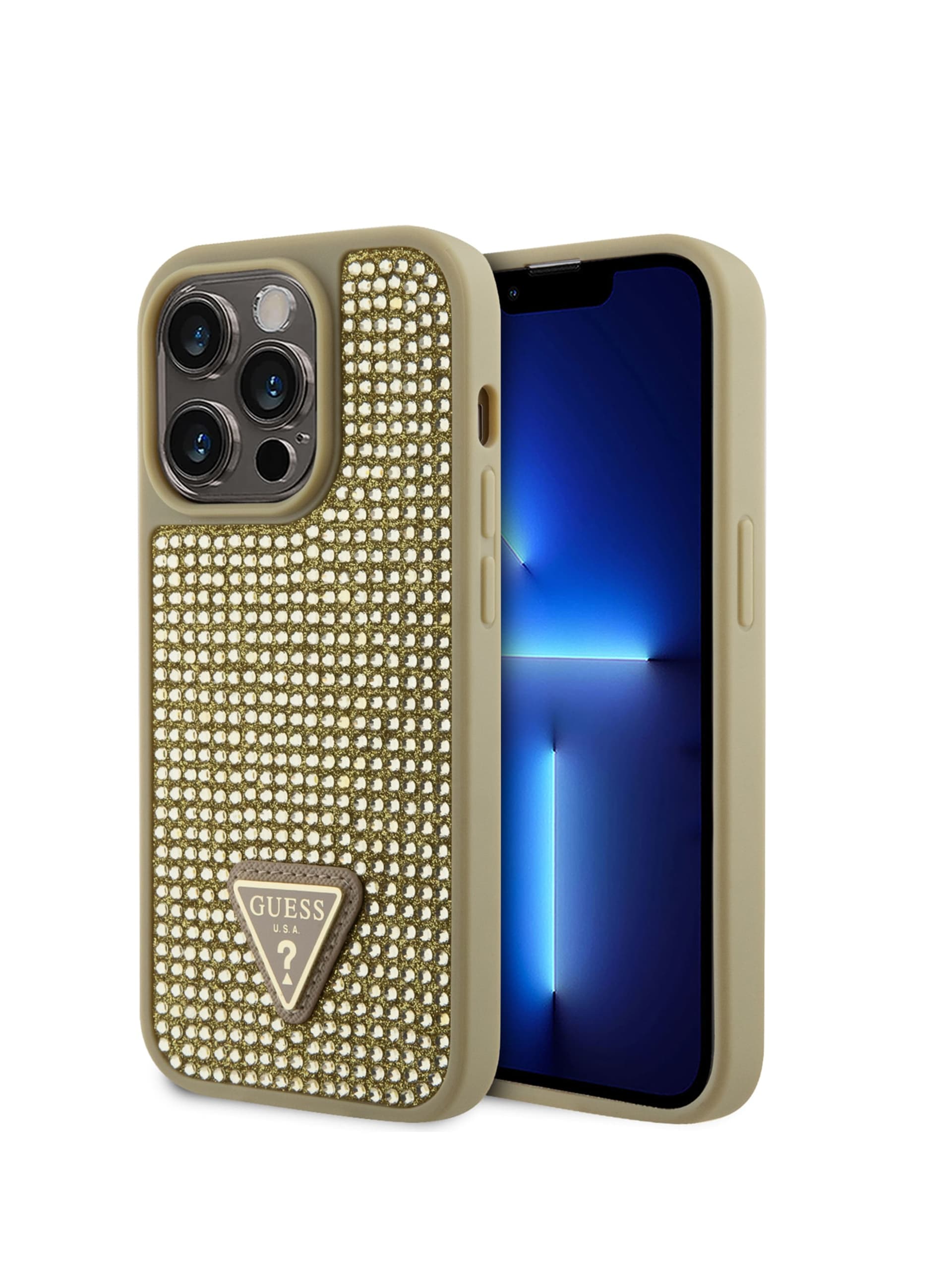 Capa para iPhone 15 Pro com strass