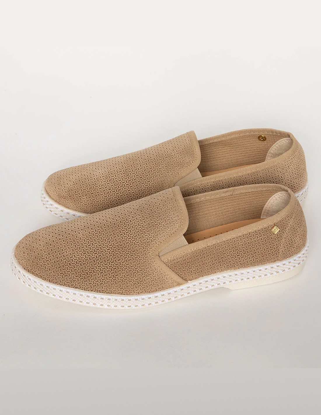 rivieras Espadrille Homme Riv Suede Beige