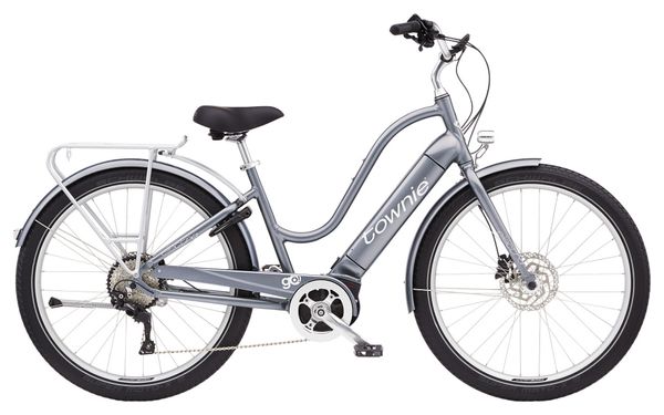 Vélo de Ville Électrique Electra Townie Path Go! 10D Equipped Step-Thru Shimano Deore 10V 500 Wh 27.5'' Gris Holographic