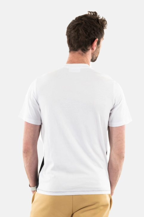 Tee shirt sergio tacchini grave 077-wht/vor