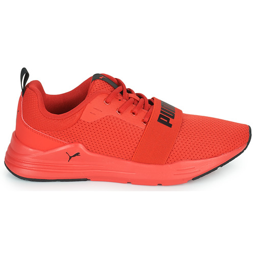 Puma - WIRED RUN JR - Rouge / Noir