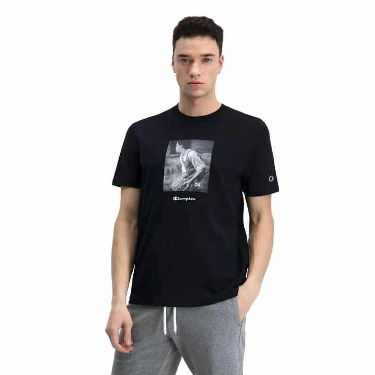 Champion CREWNECK T-SHIRT Black