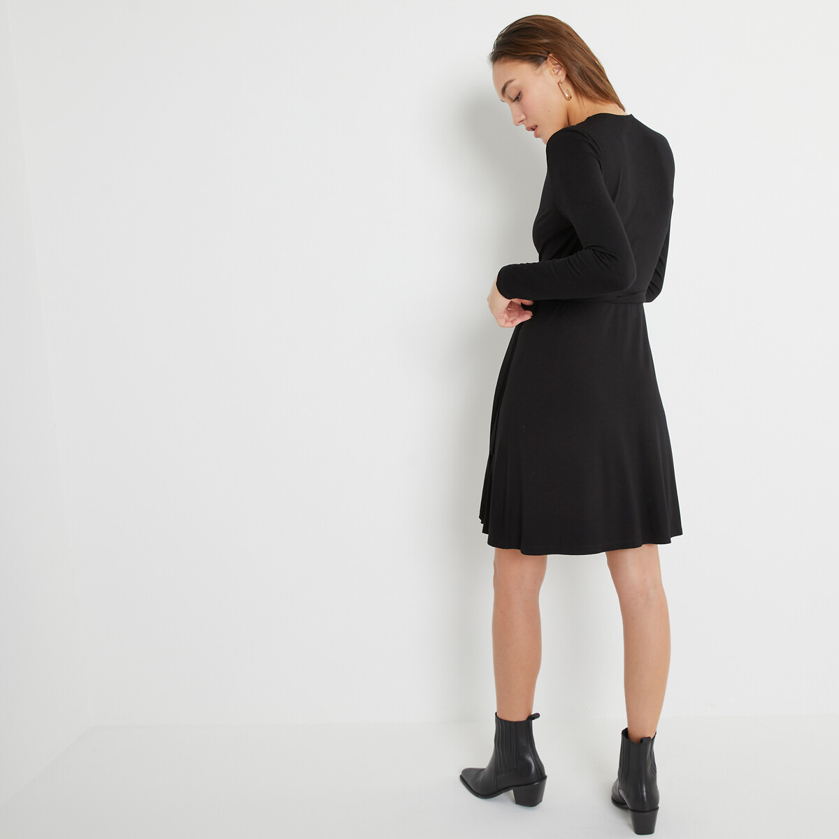 COLEÇÕES LA REDOUTE<br>Saia curta em malha jersey