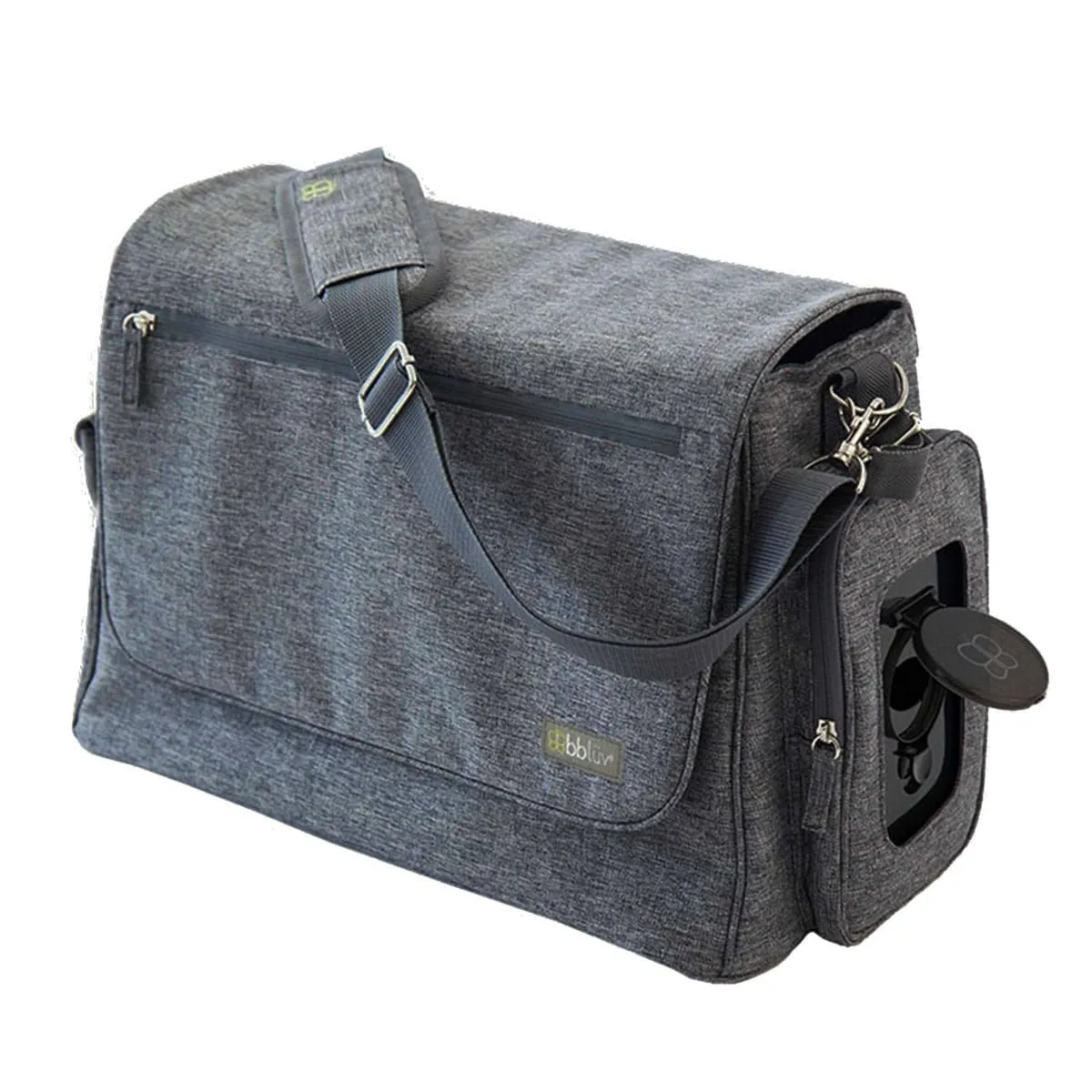 Bblüv Sac à Couches 5 Pièces - Gris