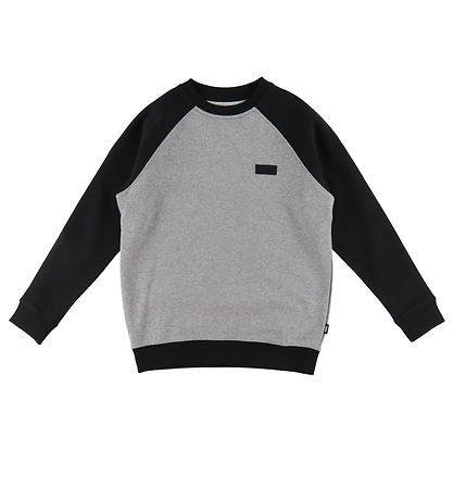 Vans Sweatshirt - Core Basic Raglan - Schwarz/Zement Heather
