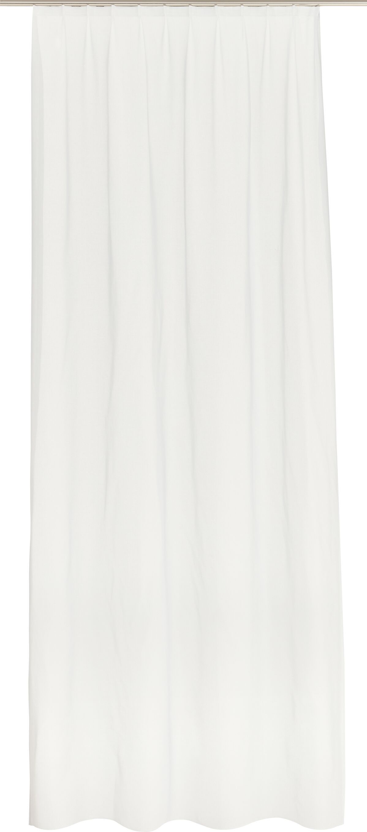 VEA Fertigvorhang Tag - Weiss / B: 150.0 cm x H: 260.0 cm