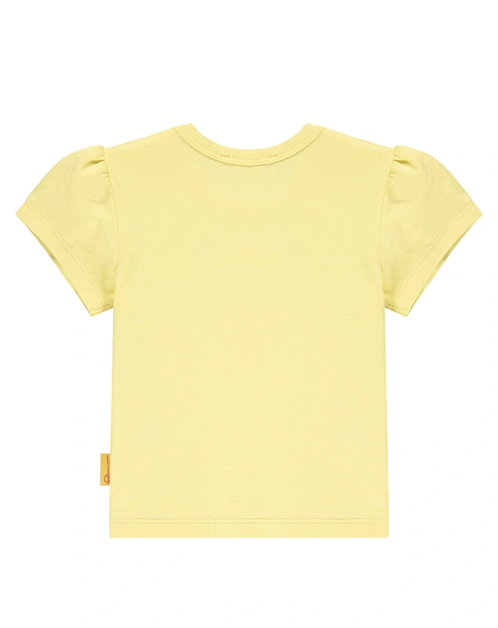 T-Shirt BABY – HELLO SUMMER GIRL in gelb