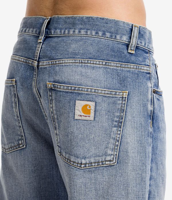 Carhartt WIP Newel Pant Maitland Jeans (blue light used wash)