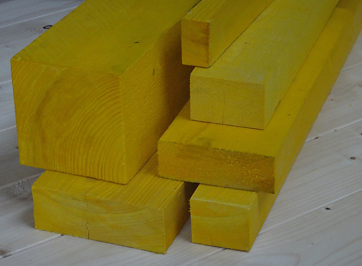 Bastaing traité 150 x 63 mm L.400 cm