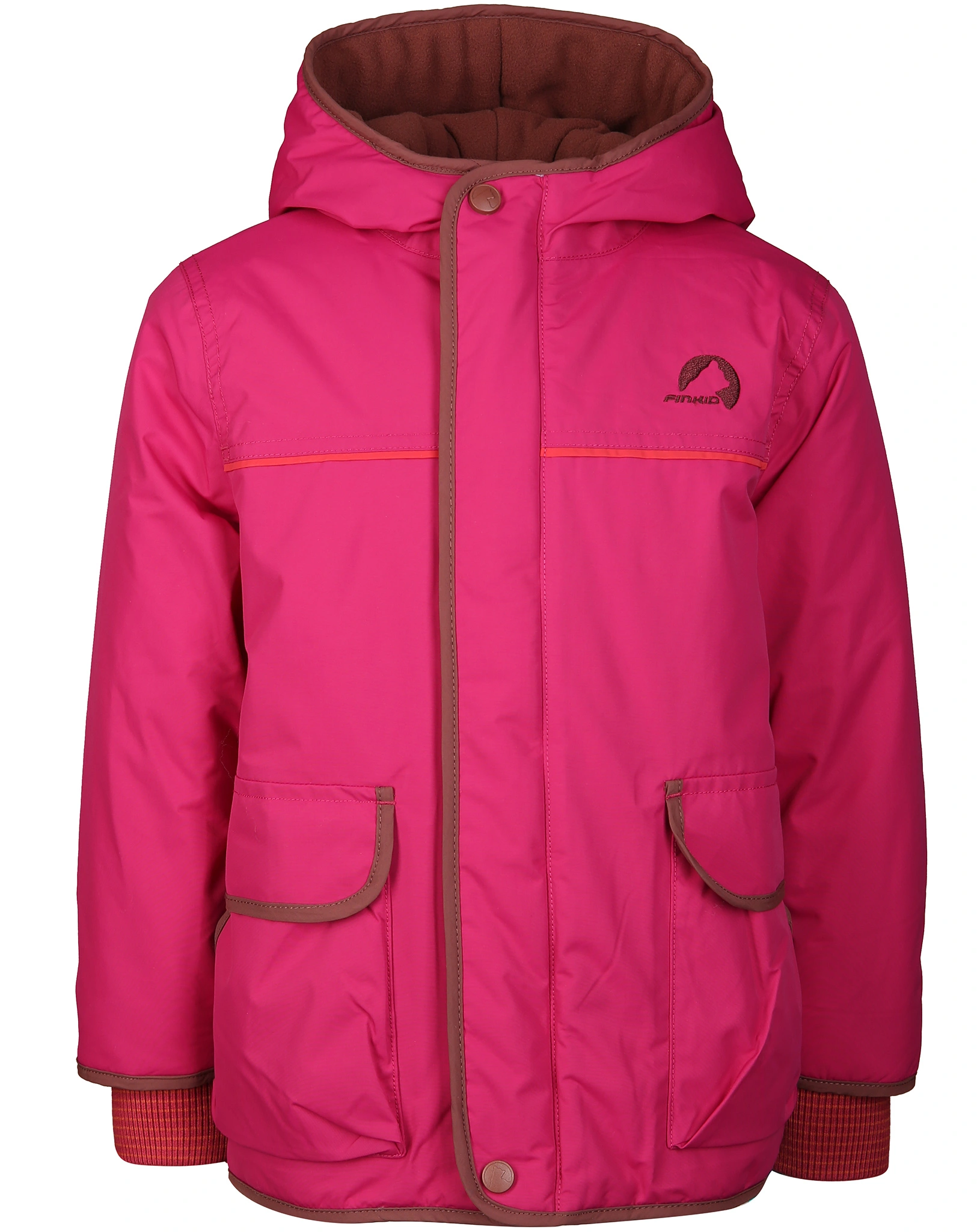 Winterparka TALVI SPORT mit Schneefang in raspberry/sable