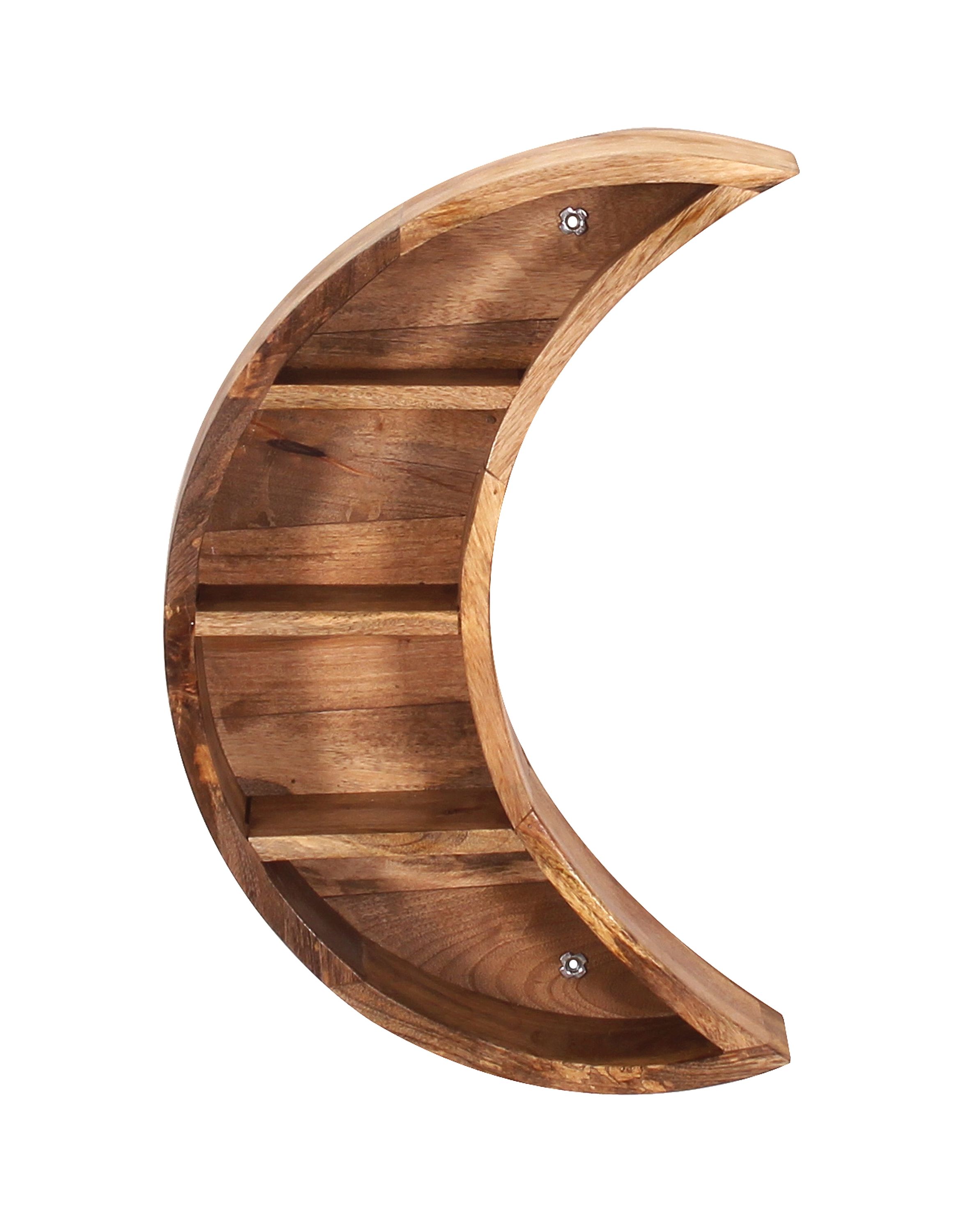 Wandregal Massivholz Bücherregal Holz Regal