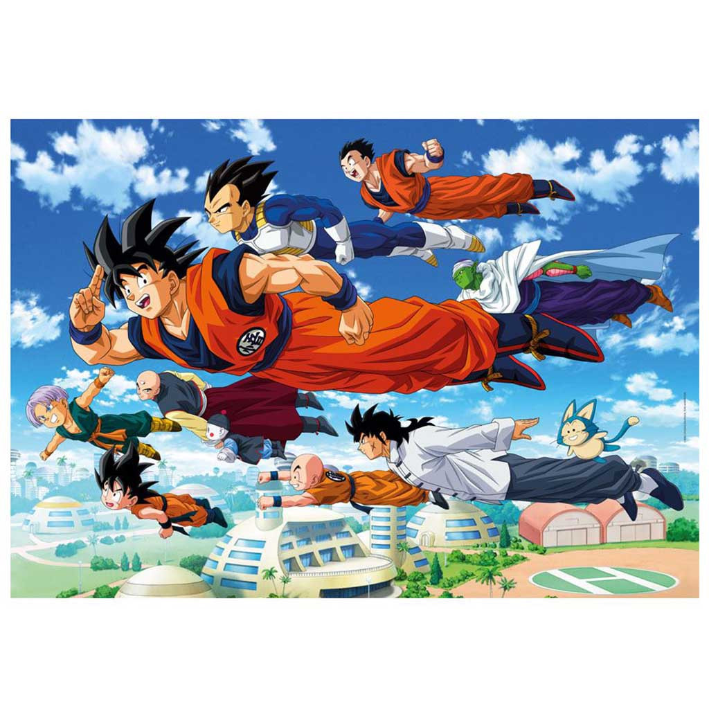Dragon Ball Super - Puzzle 1000 Pièces - Heroes