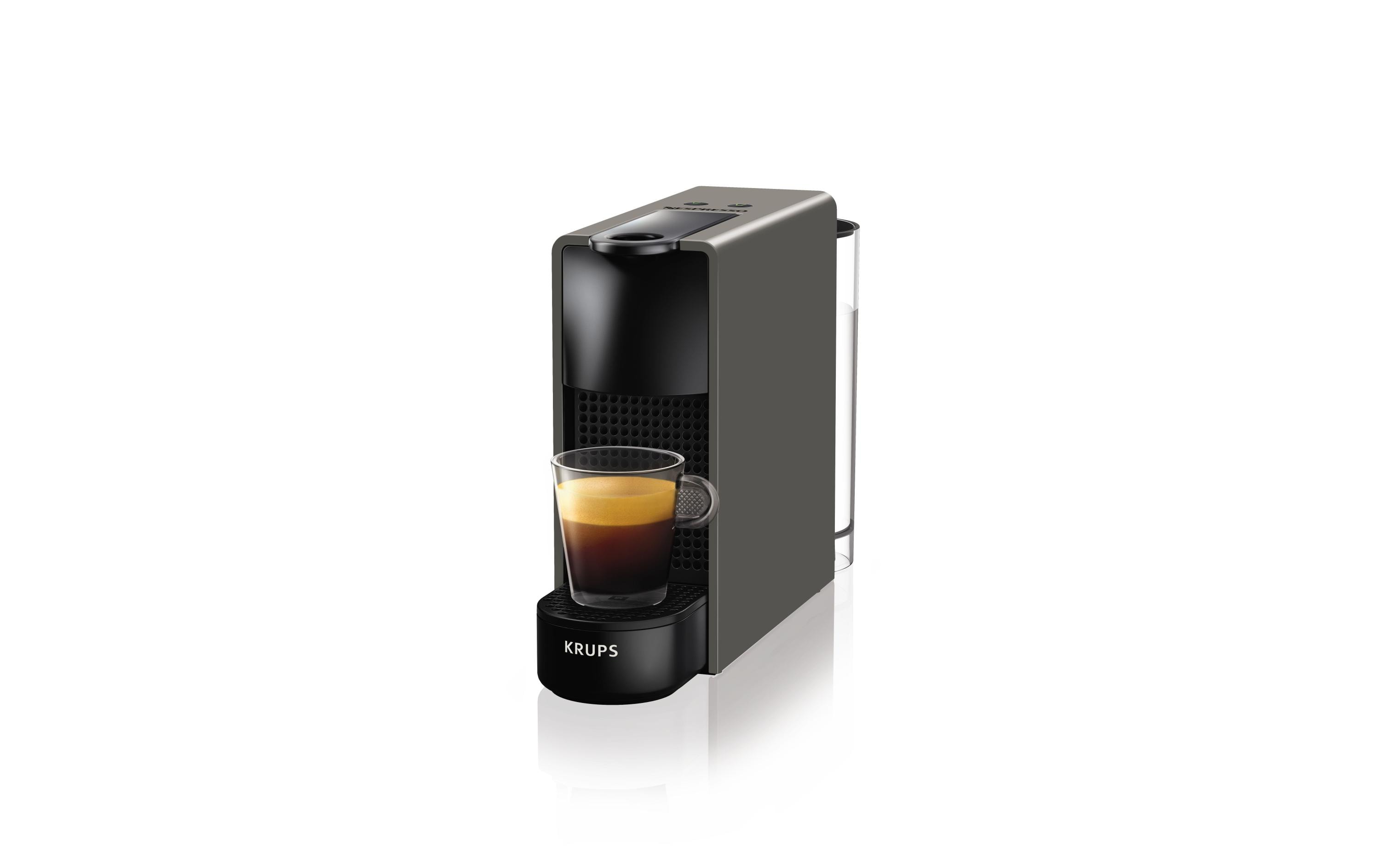 Kaffeemaschine Nespresso Essenza Mini XN110B Grau/SchwarzKapselmaschine