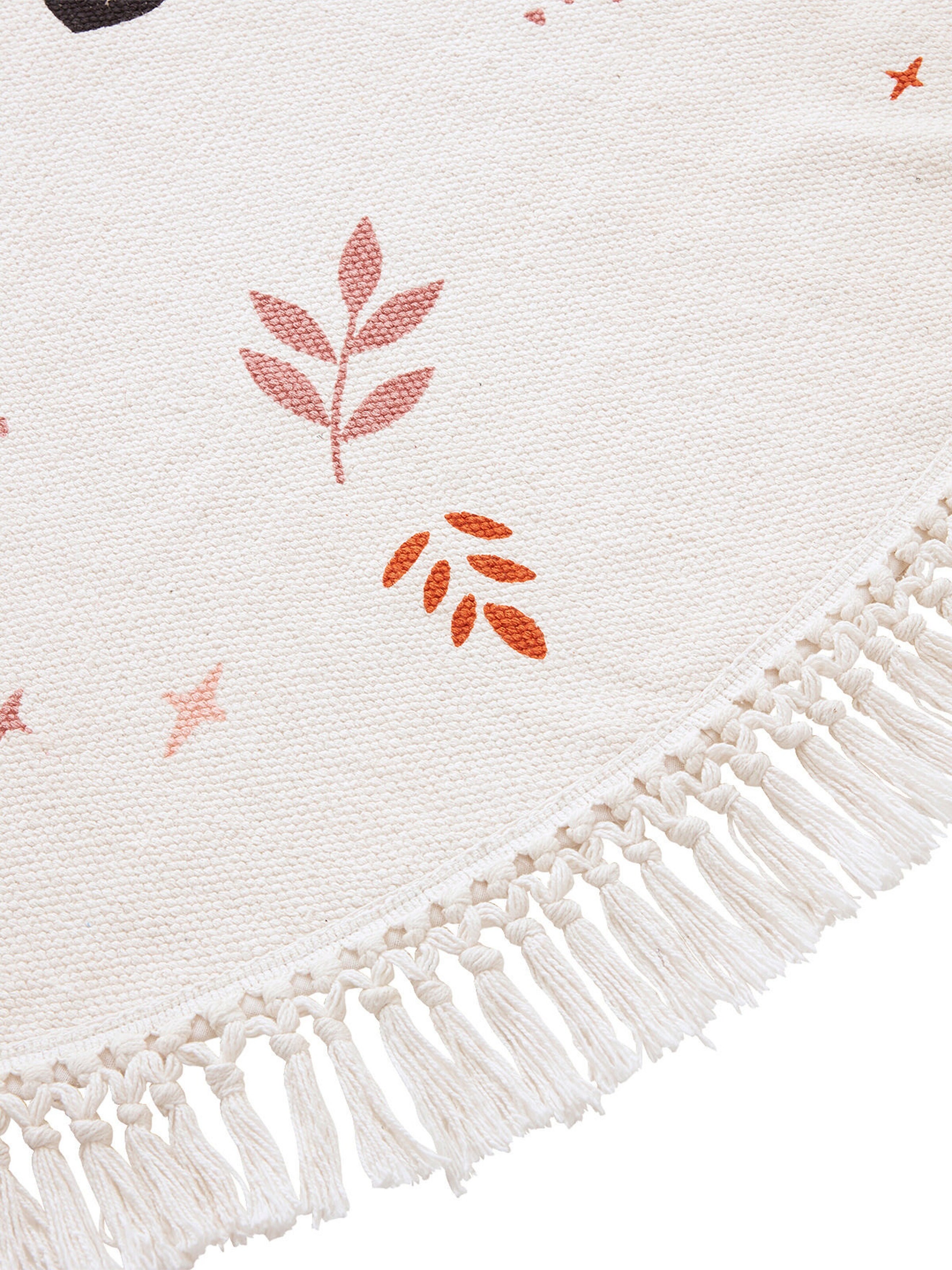 Vertbaudet Kinderzimmer Teppich NATURPRINZESSIN wollweiß