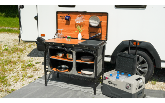 Camplife Capri Deluxe Küchenbox mit Deckel