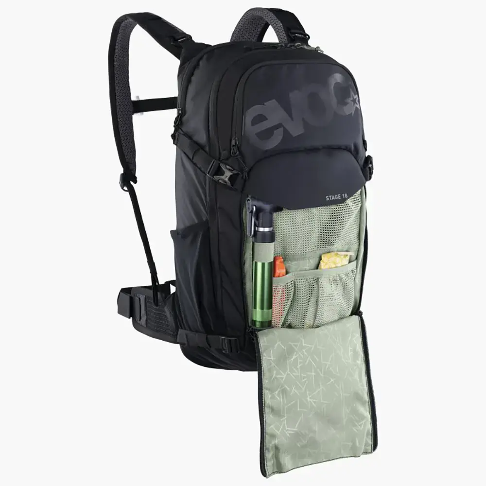Evoc Stage 18L Dagrugzak Zwart