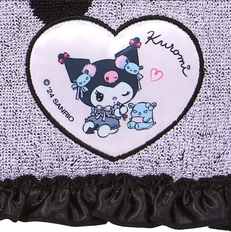 Sanrio - Kuromi Mini Handdoek (Romikyun Kamer Serie)