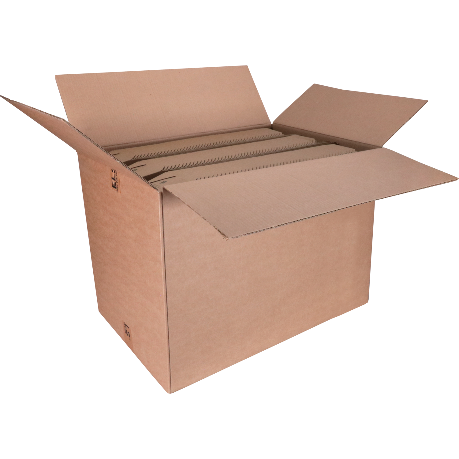 Fonkels Go!Mealbox, 1200ml, 21x10x7.5cm, karton, bruin