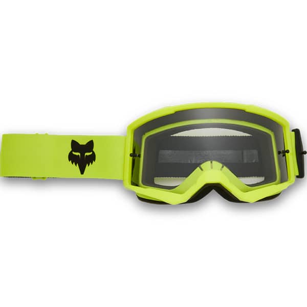 Masque VTT FOX MAIN CORE GOGGLE FLO YELLOW