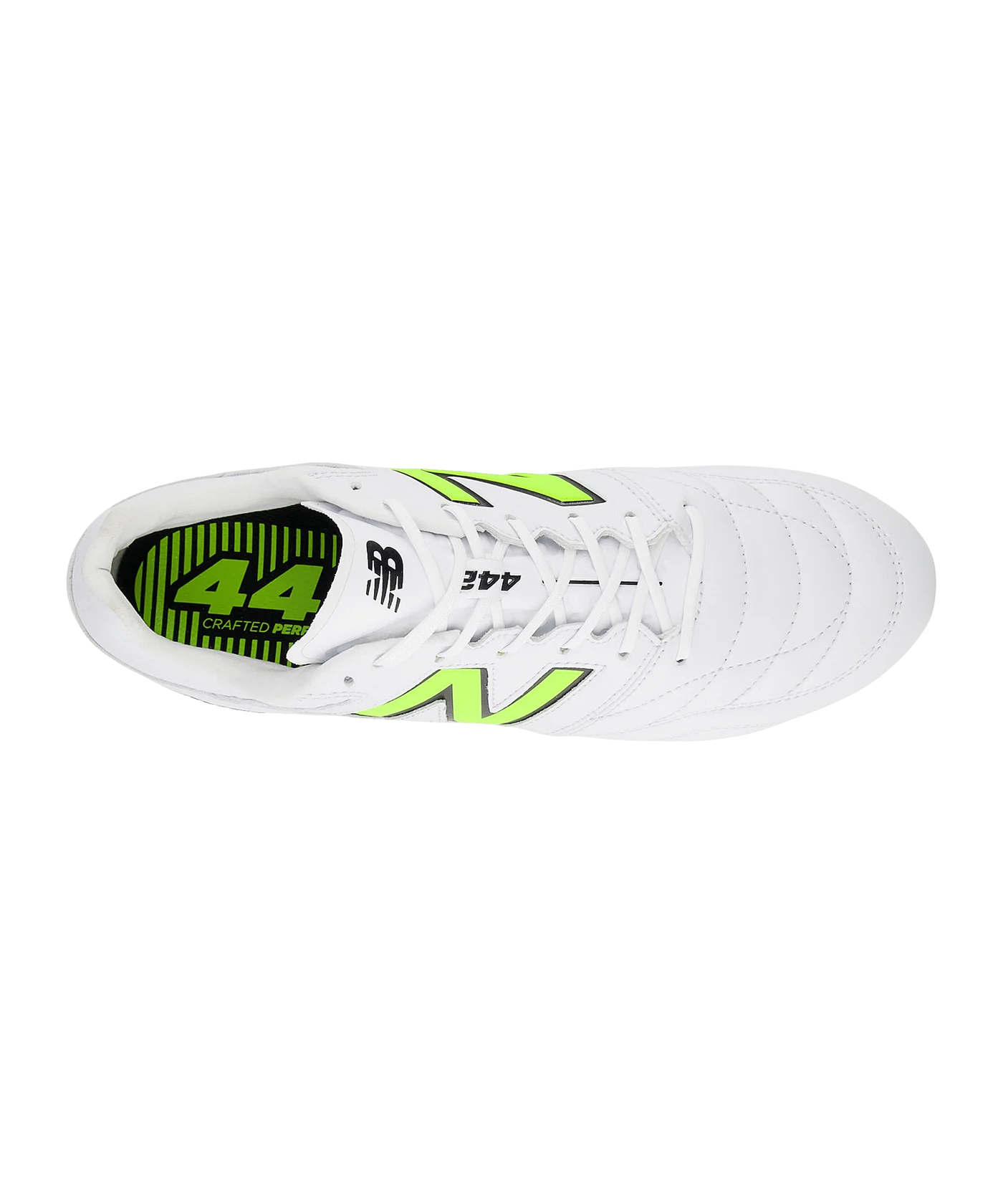 New Balance 442 Pro V2 FG Flash Point Weiss FMB2
