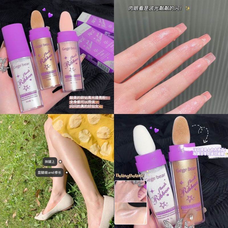 Gege Bear - Highlighter Poeder Stick - 3 Kleuren