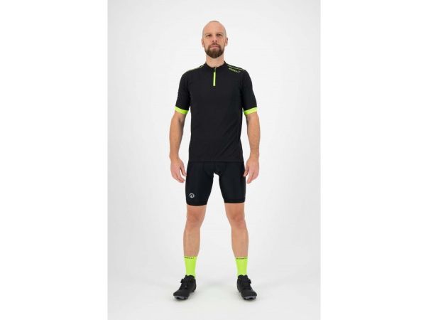 Rogelli Core Børne Cykeltrøje, Black/Fluor