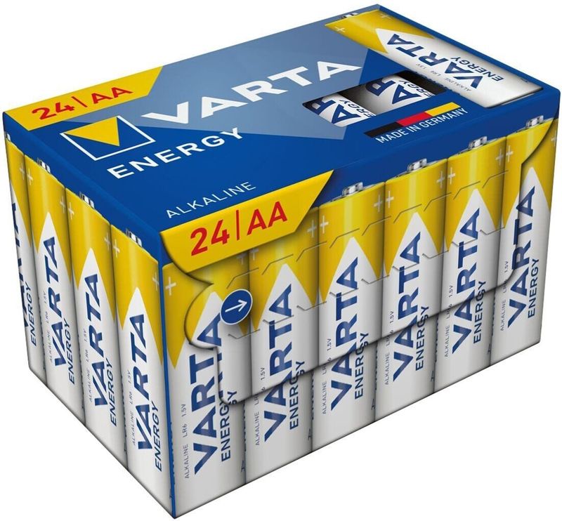 Varta - Energy AA Batterijen - Cube Pack - Betrouwbare Stroom