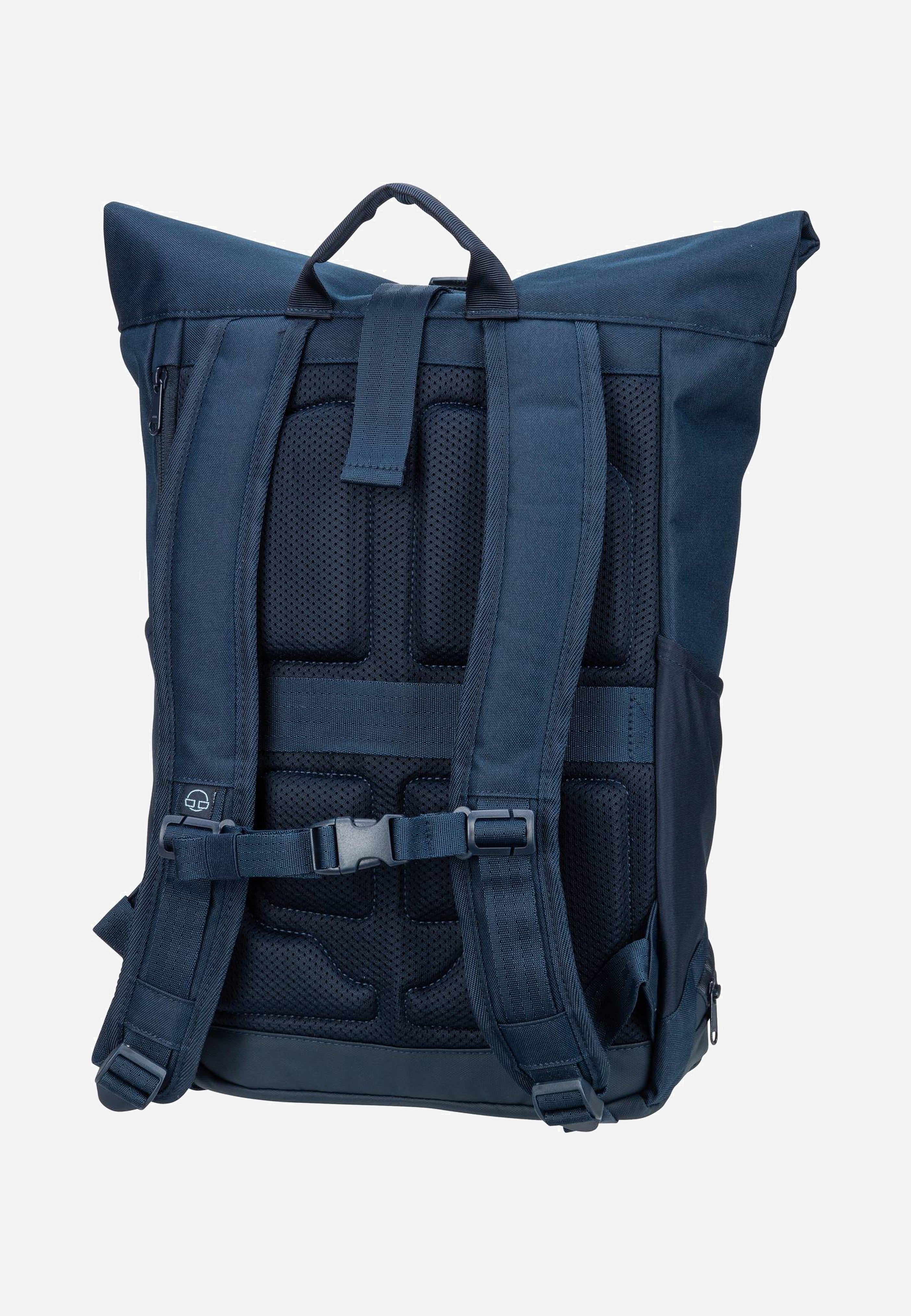 Allen Medium Dunkelblau - Rolltop Rucksack