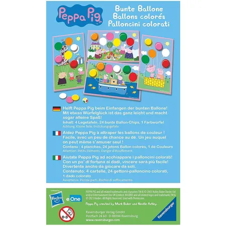 Ravensburger Peppa Pig Bunte Ballone