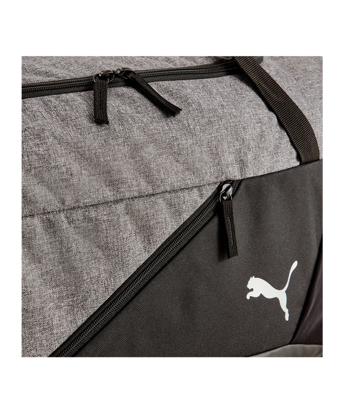 PUMA teamFINAL Teambag Tasche M Grau Schwarz F01