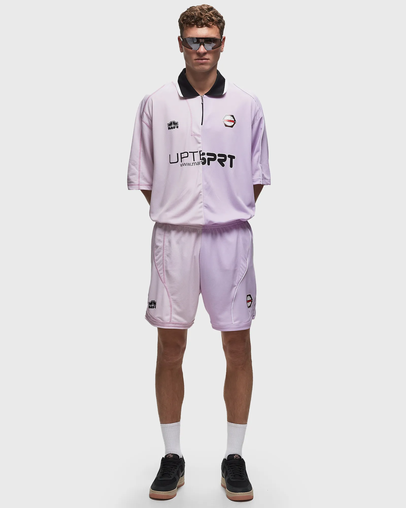 Martine Rose HALF AND HALF FOOTBALL TOP
