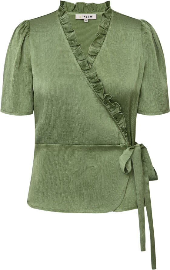 A-VIEW Peony blouse Dusty green