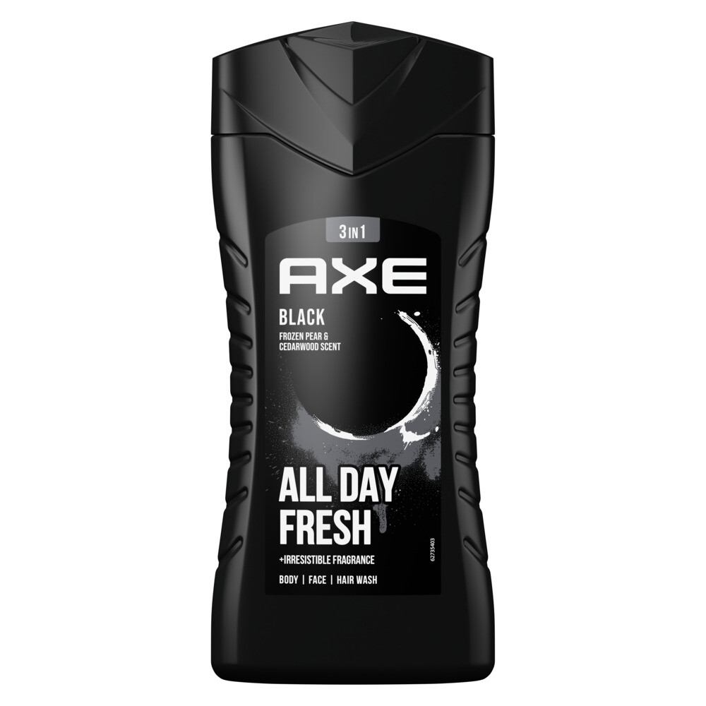 Axe 3-in-1 Douchegel Black250 ml