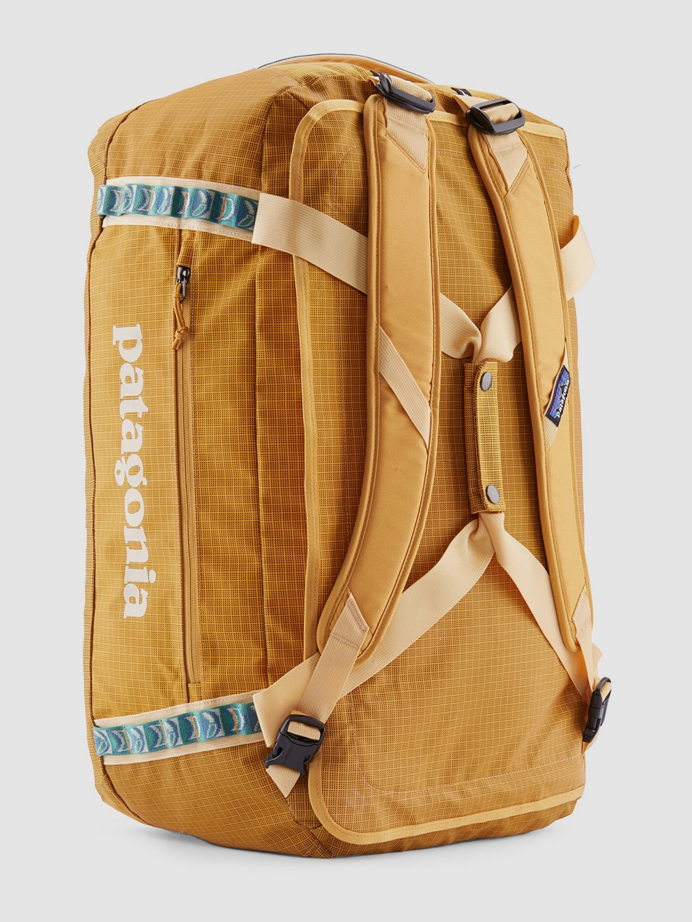 Patagonia Black Hole Duffel 55L Travel Bag pufferfish gold