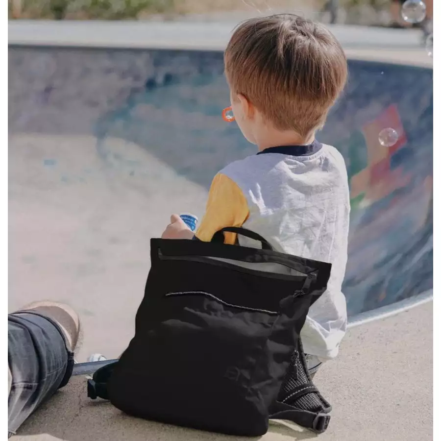 Anna und Oskar Fairer Kinderrucksack Kalle Mini Schwarz