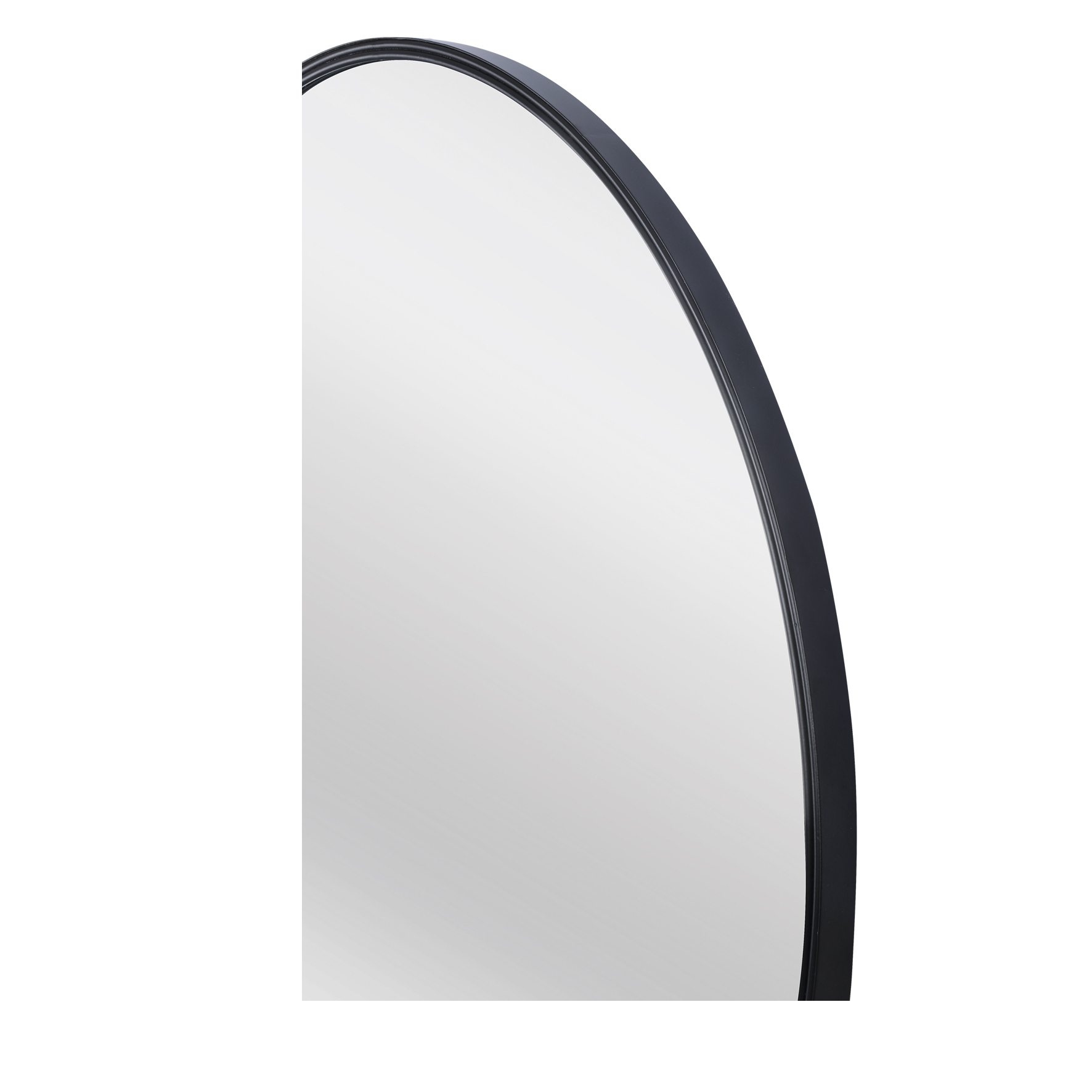 Differnz spiegel rond zwart 65cm
