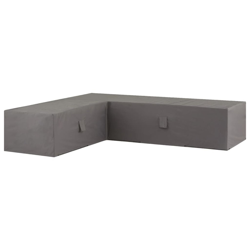 Housse de meubles d'extérieur 270 x 270 x 70 cm gris