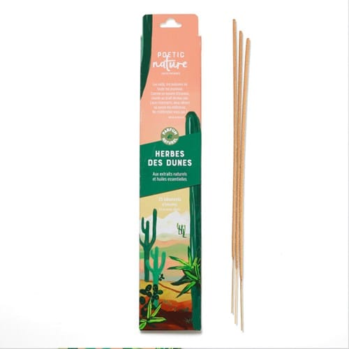 25 bâtonnets d'encens Herbes des dunes