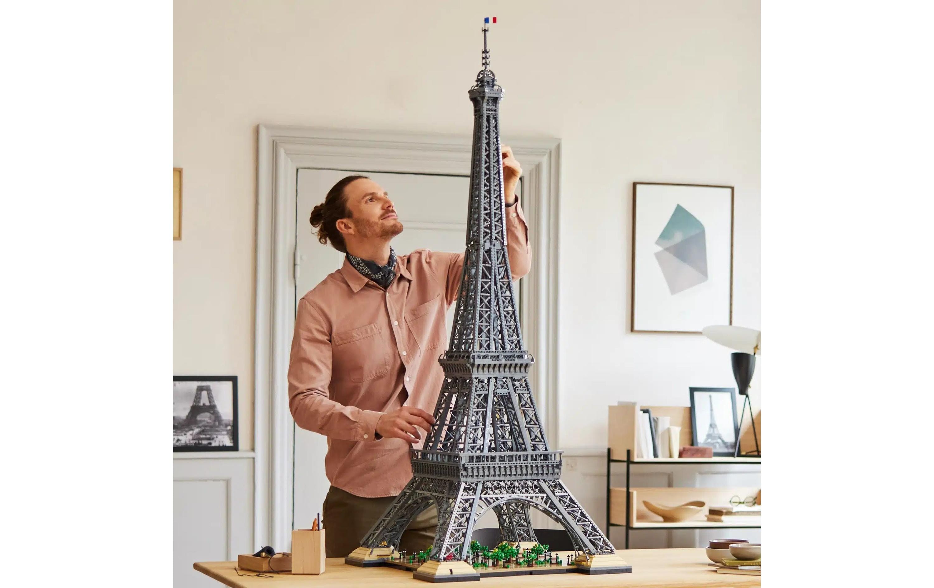 Icons Eiffelturm 10307<br>Riesiges LEGO-Modell mit fast 1.5 Meter Höhe