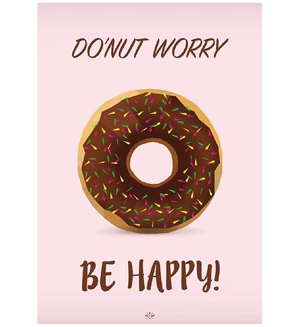 Citatplakat Plakat - A4 - Do?nut Worry