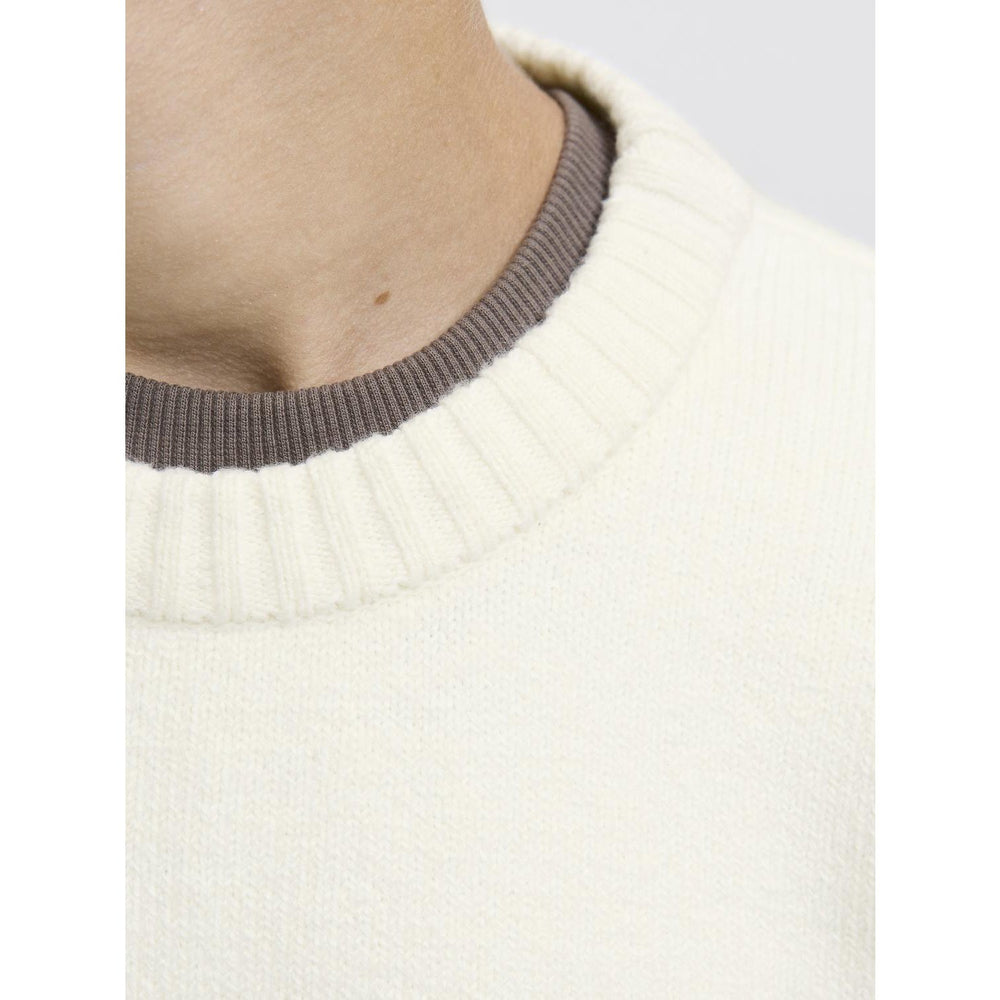 Køb Jack & Jones Junior Sea Salt Jornorrebro Strik Crew Neck Ln Jnr