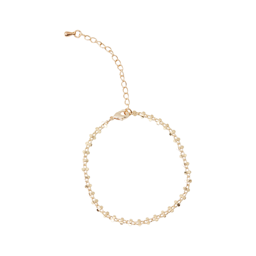 Friihof Siig Golden Petit Armbånd, Gold Plated
