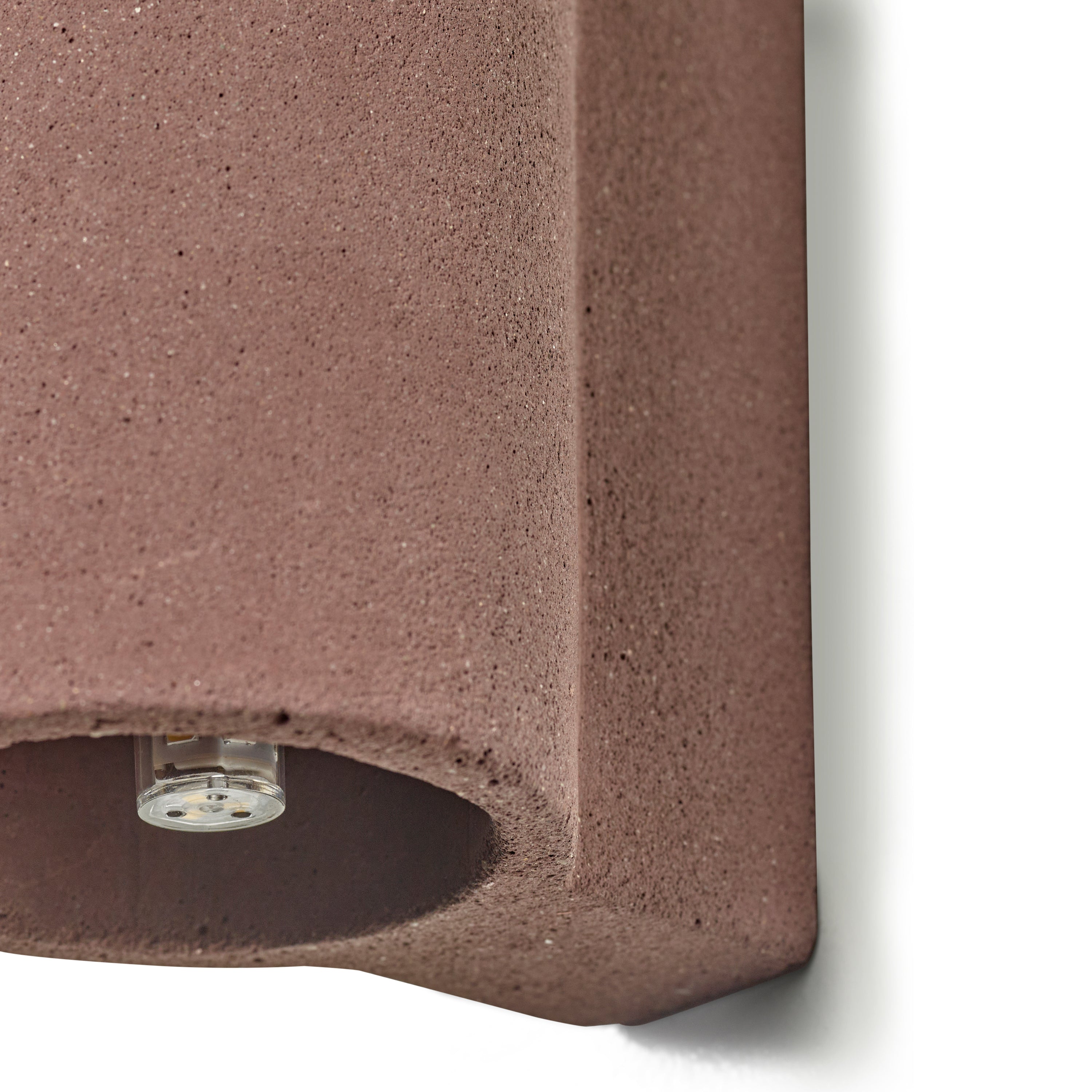 Serax - Thijs Prinsen - Primary Shape Wandlamp - H 18 cm - Rood